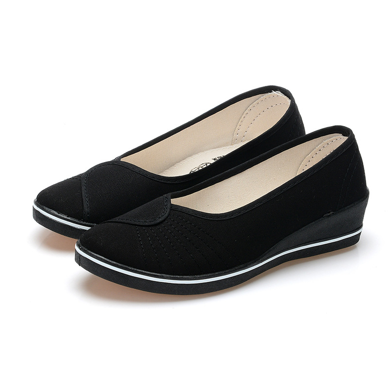 Mocassins femme en Toile - Ref 3440384 Image 7