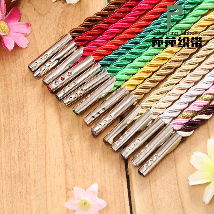 厂家供应3股绳批发 丙纶三股绳 手提绳子礼品袋3股绳批发定 做