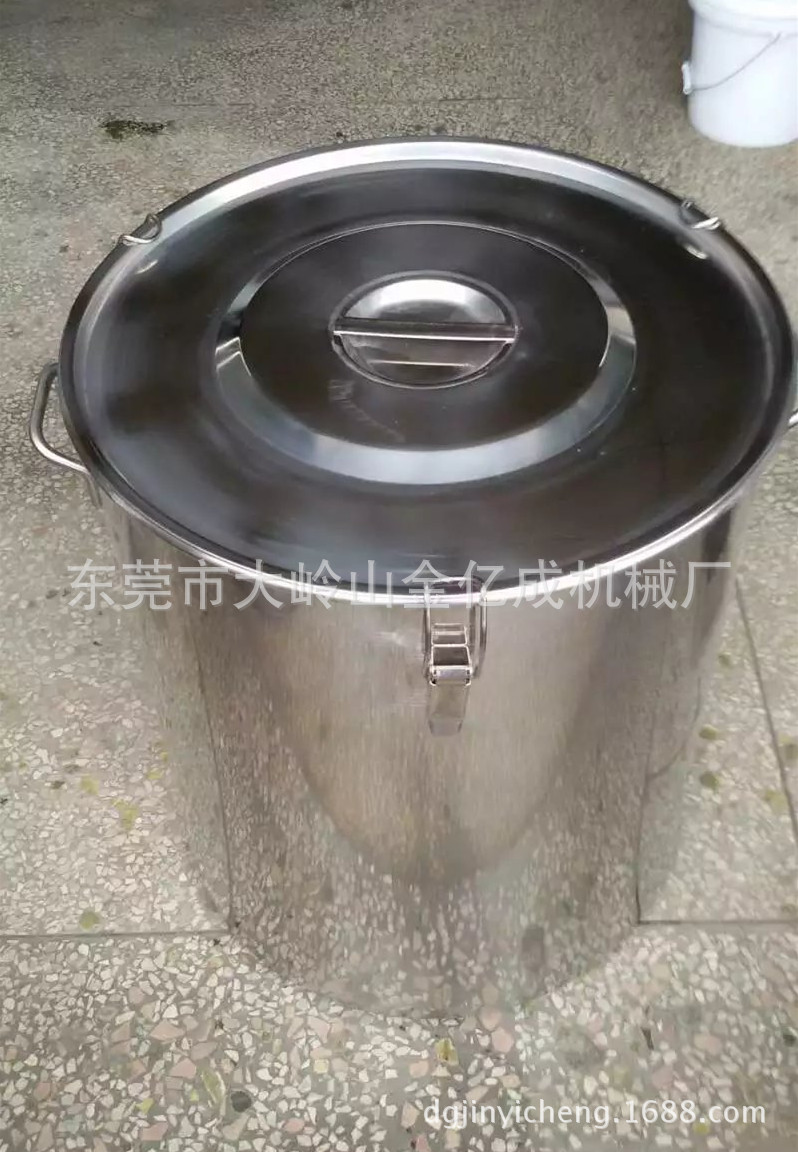 厂家供应不锈钢密封储罐不锈钢带盖桶 304材质化工小桶