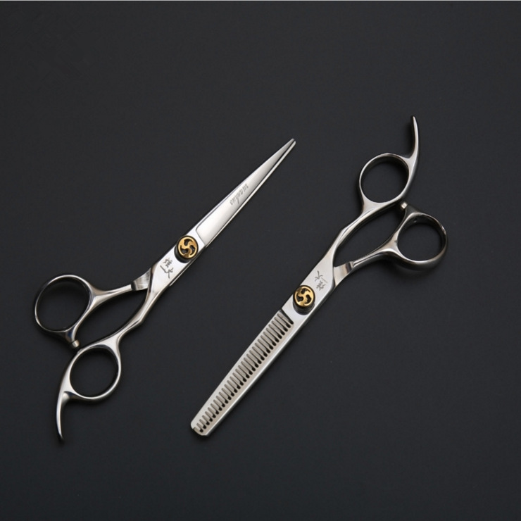 美发剪刀理发师 理发剪刀套装剪发工具定制批发