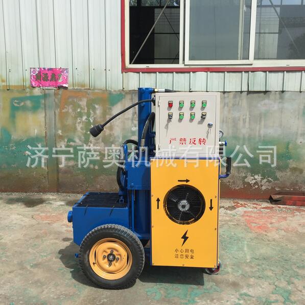 液压二次结构浇注泵实力厂家 混凝土上料浇注地泵 细砂石浇注设备
