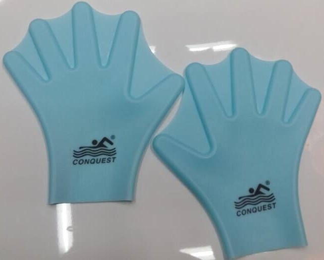 厂家直供 硅胶手蹼 硅胶潜水用品 儿童提速助泳手蹼 手套详情图5