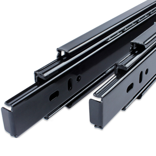 The price of a set of 100% pure copper core damping buffer drawer tracks, three-section guide rails, silent stainless steel slides