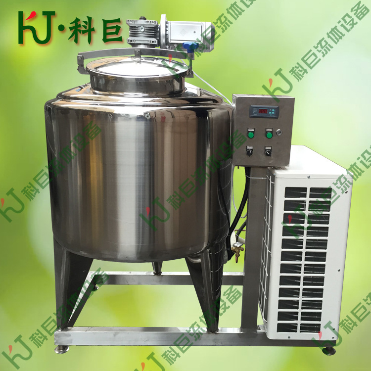 直冷式贮奶罐 鲜牛奶保鲜冷却罐  乳品制冷储罐 车载储奶运输罐