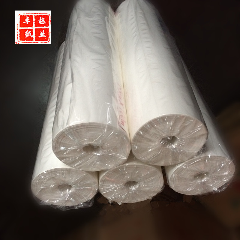 宣纸/装裱纸书画专用覆背纸/加厚卷筒复背裱画纸/厂家批发150cm