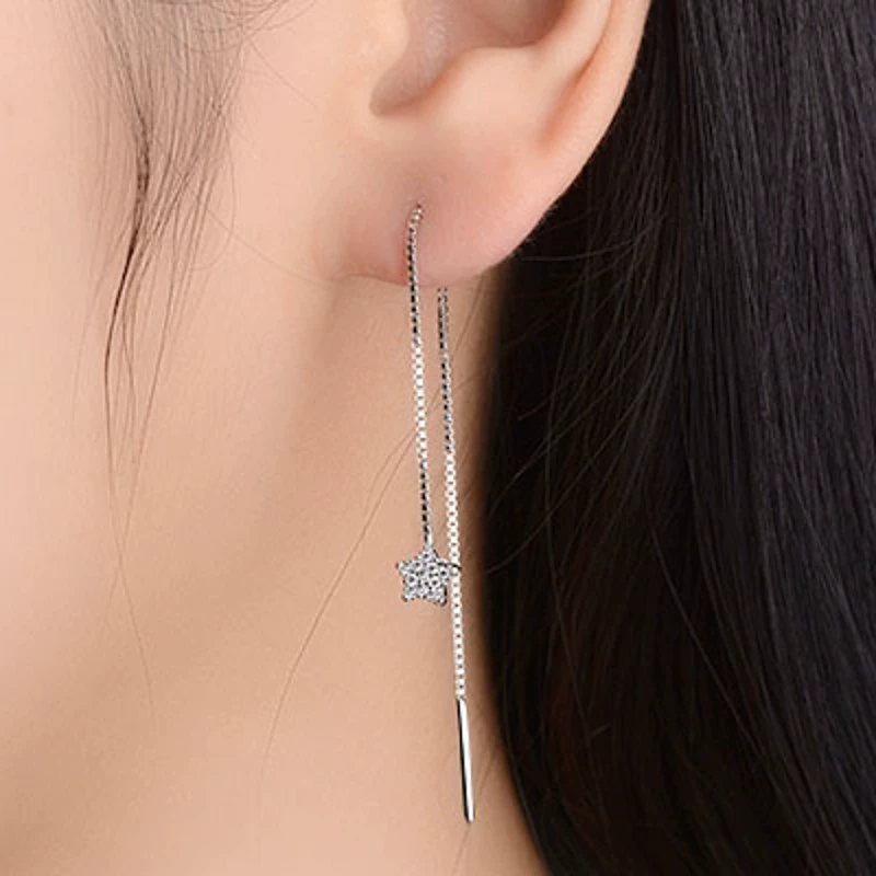 Earrings, Korean style, wholesale