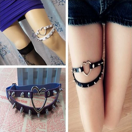 Серия Oummichelle Love, пояс для ноги Penchu Harajuku, дерзкое модное кольцо на ногу для хип‑хоп ночных выступлений (Европа и США)