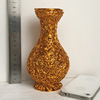 [Vase] Aluminum line vase Creative Handmade Products Hand -made Temprarine Crafts Features Creative Home Swing