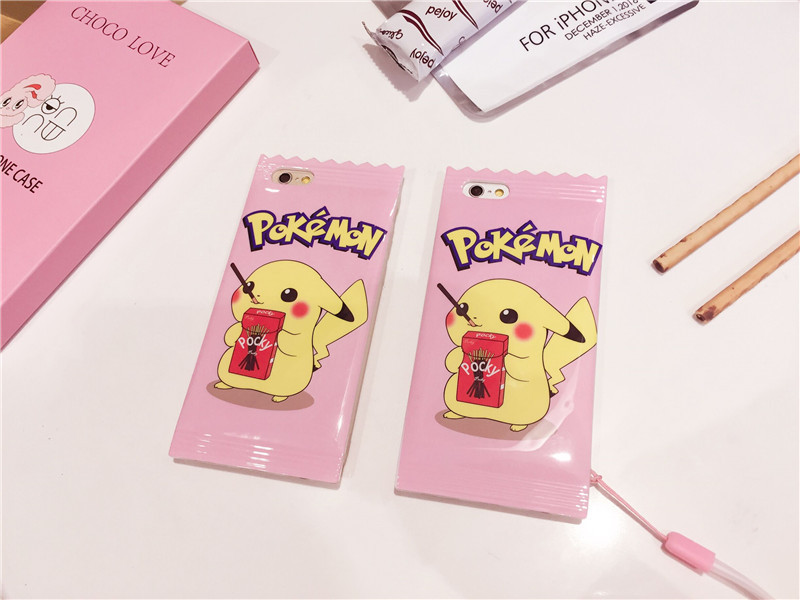 詳情_iphone6splus手機殼 IMD蘋果6糖果比卡丘