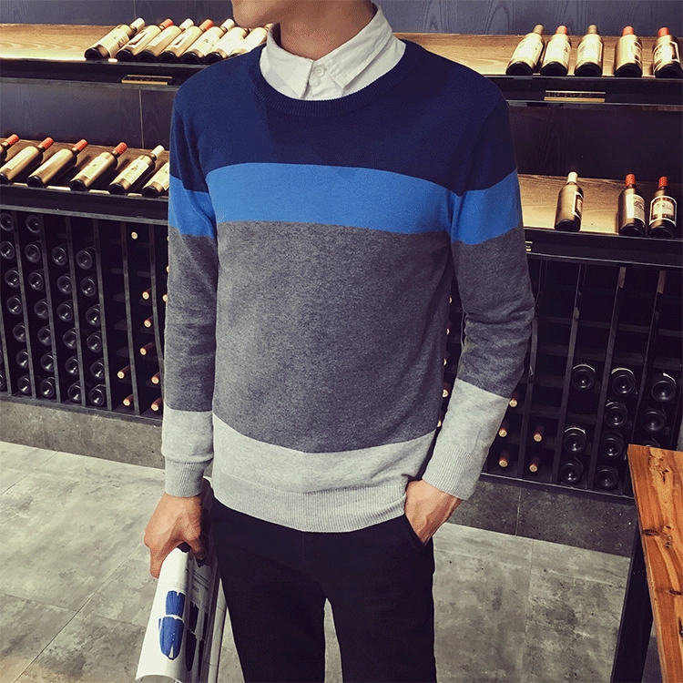 2017 Весенний Новый мужской свитер, мужская мода, повседневный нижний свитер, производители приливов, оптовая продажа