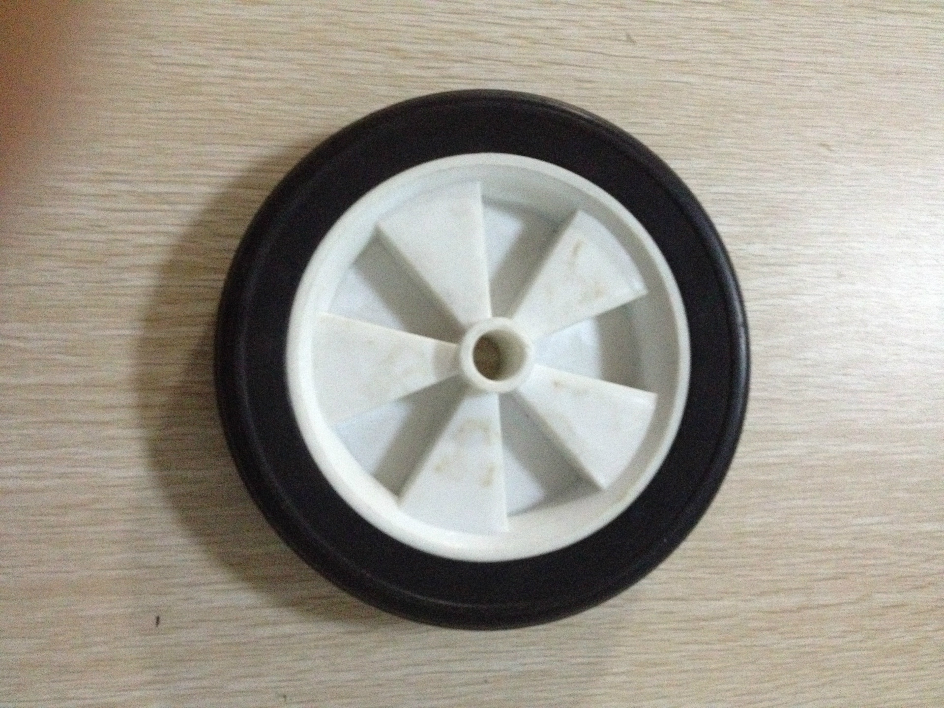 5寸实心轮 5X1 行李车轮  125X25 实心轮 5寸 空压机轮