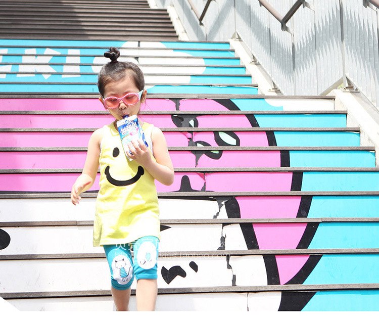 Pantalon fille en Toile de coton - Ref 2063734 Image 9