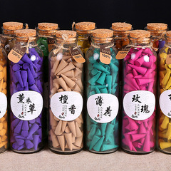 Large bottle 128 pieces natural Pagoda Incense Thai Cone Incense Air Freshener Room Fragrance Bedroom Aroma Deodorizer Scent