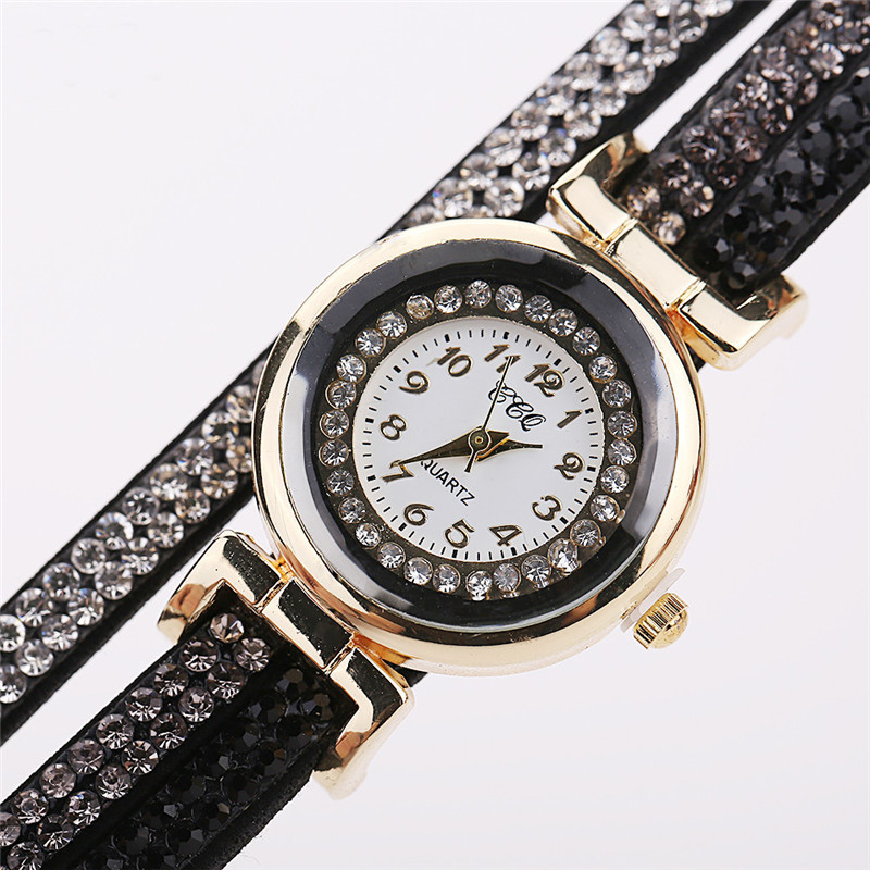 Twisted Velvet Bracelet Watch - Image 12