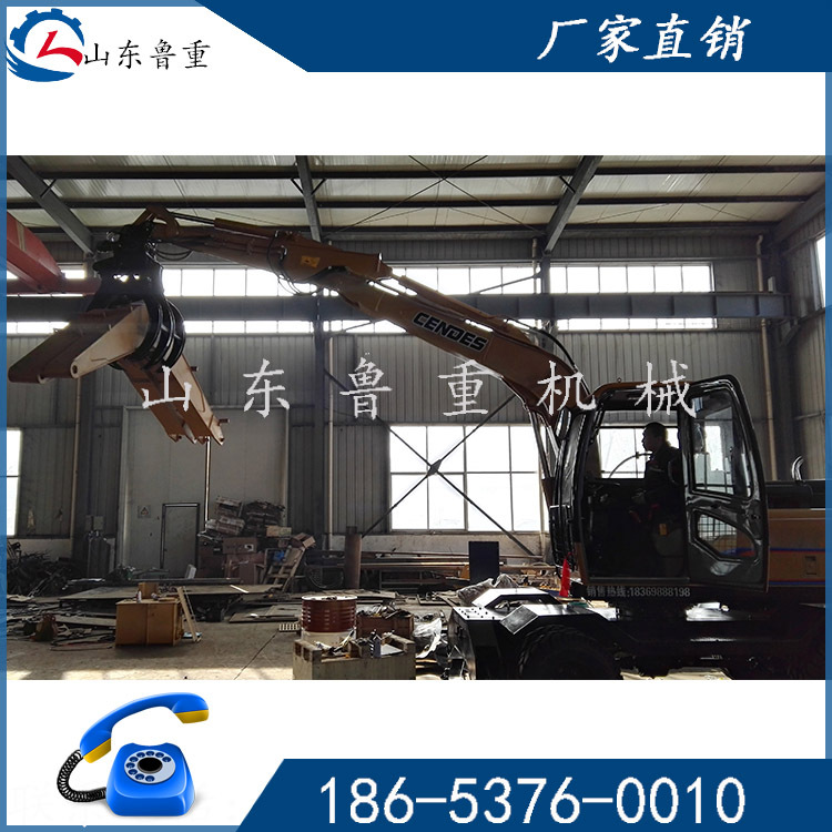 挖掘机抓木机抓钢机 型号齐全 价格