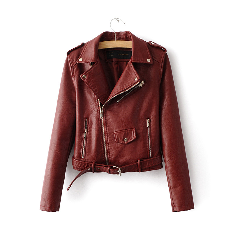 Veste en cuir femme en PU - Ref 3447439 Image 4