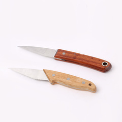 65# steel bladed bud grafting knife folding wooden handle grafting knife fruit tree seedling grafting knife