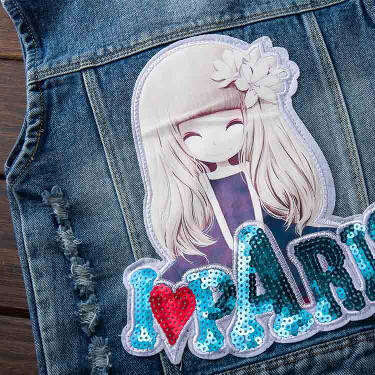 Gilet fille en toile - Ref 2071629 Image 13