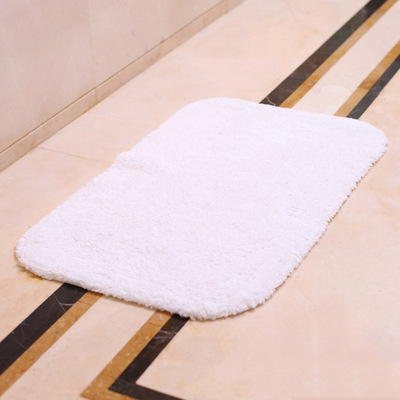 高级酒店地巾长毛地垫纯棉加厚浴室纯棉地毯|ru