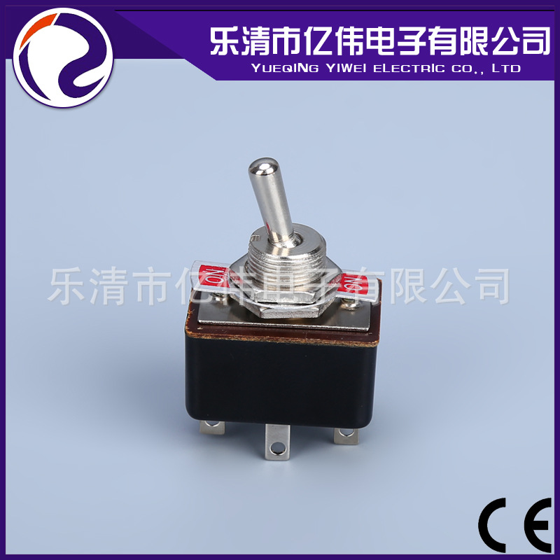 钮子开关YW2-602迷你型电源开关KN3-3脚距8MM6只脚2支脚
