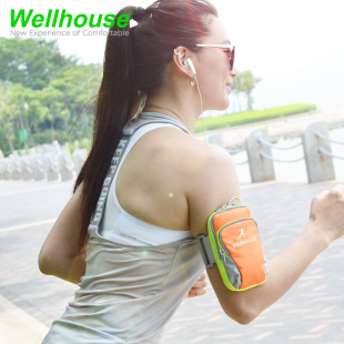 Wellhouse Красочная спортивная сумка Arm L Модель 6.5 -INCH Mobile Phone Universal Running Cycling Upgrade Новая модель