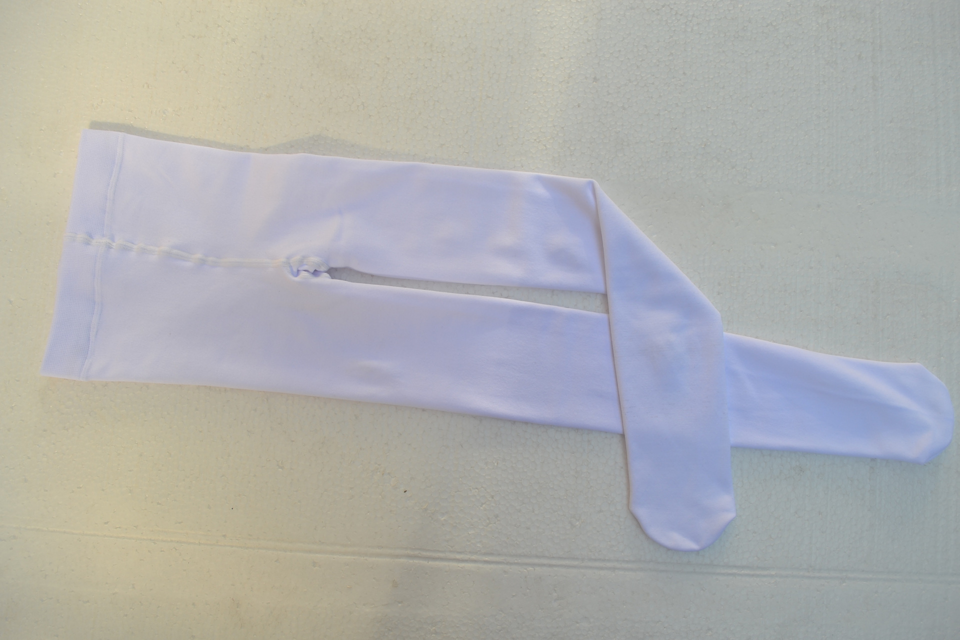 【加绒舞蹈袜 纯白女童舞蹈连裤袜 外贸订单成