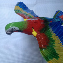 地摊庙会儿童玩具电动鹦鹉有声音灯光景区跑江湖产品本小利大