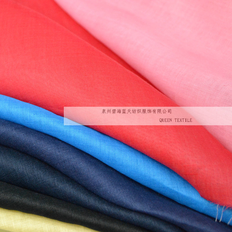Manufactor Direct selling high quality 60 Branched ramie Chunma fabrics summer Ultra-thin models goods in stock supply Multicolor Optional
