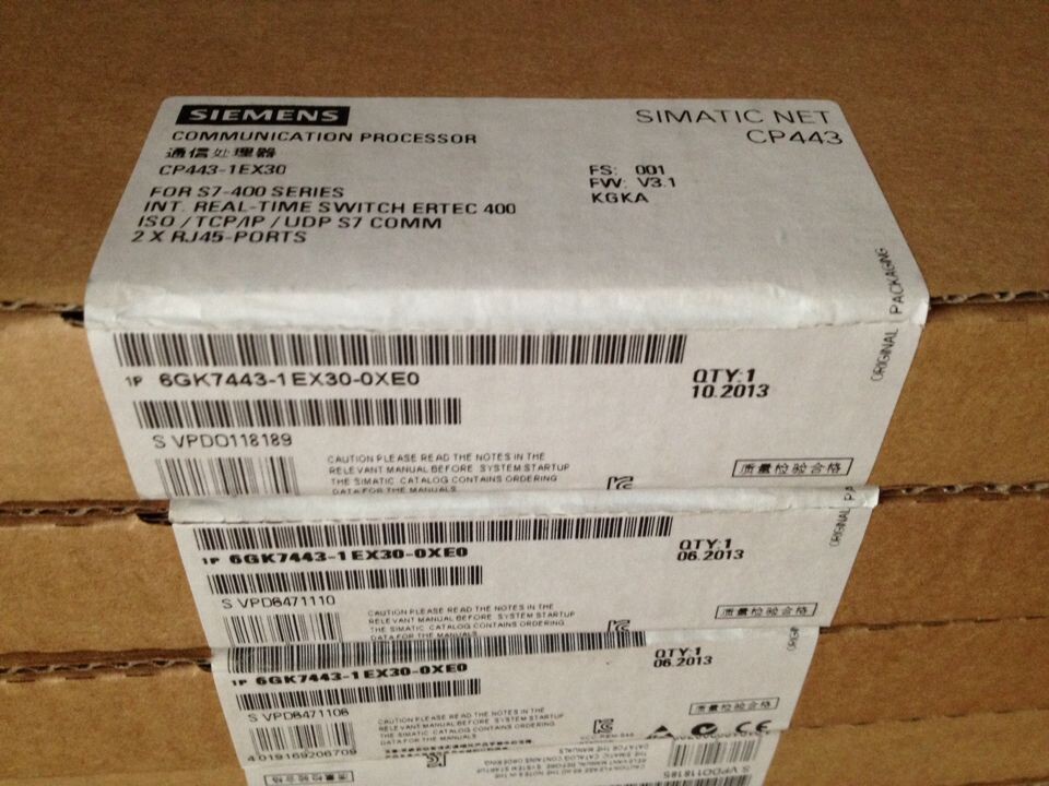 6GK7443-1EX30-0XE0西门子CP443-1以太网模块6GK7 443-1EX3O-OXEO