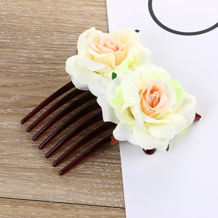Brush, acrylic anti-static accessory, hairgrip