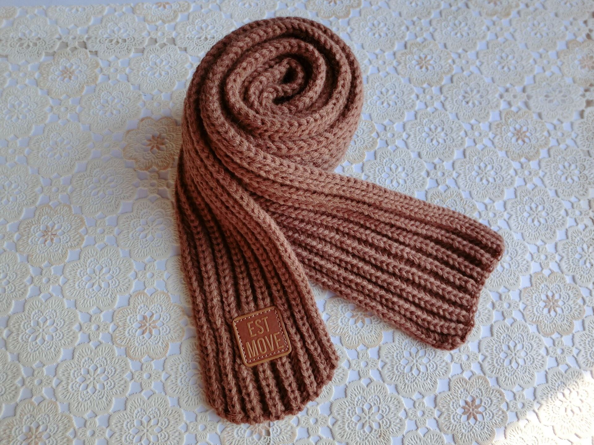 2020年秋冬新款保暖儿童围巾韩版针织毛线男童女童贴标围巾厂家直-阿里巴巴