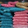 Accessory, acrylic plastic solid round beads