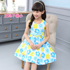 Summer summer clothing, fashionable dress, suitable for teen, western style, floral print