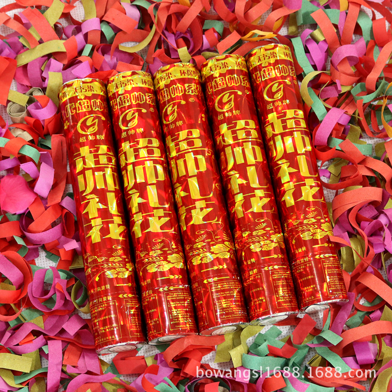 Venta al por mayor suministros festivos de boda Super guapo 30cm saludo 100 unids/caja fuegos artificiales sin polvo