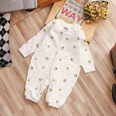 2019夏季新款婴幼儿服饰工厂一件代发 宝宝长袖爬服连身连体哈衣|ms