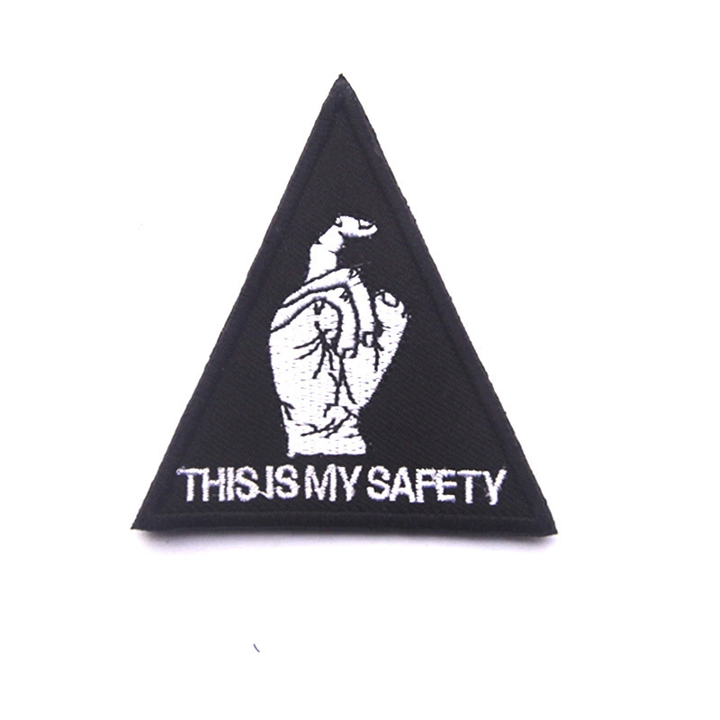 [THIS IS MY SAFETY这是我的安全 黑鹰坠落 三角魔术贴臂章]