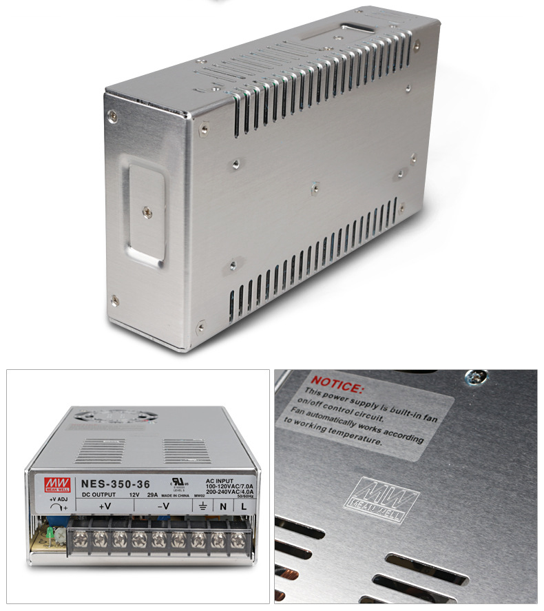 ȫ��ԭװ̨��MEAN WELL��γ���ص�Դ NES-350-36 349W 36V 9.7A