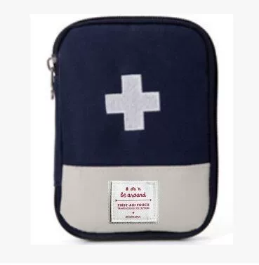 Аптечка First aid Journey Home портативная компактная, аварийный набор для медикаментов (красная/синяя)