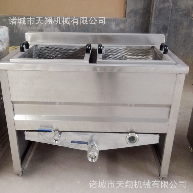 电加热导热油油炸锅 油炸食品加工设备厂家供应定制生产 质量可靠