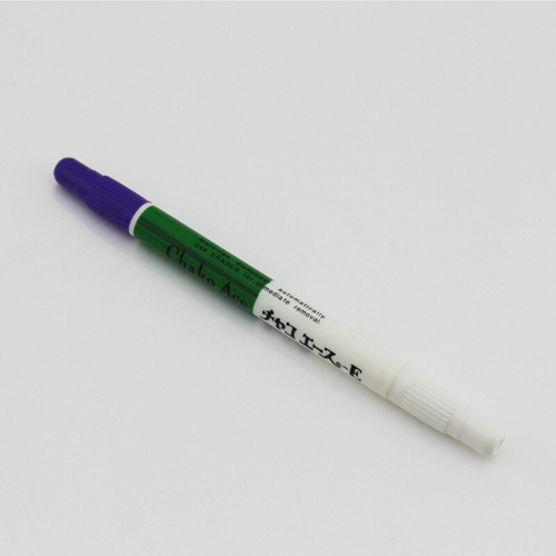Sewing fade pen, double-head fade pen, automatic disappearing pen, clothing and shoemaking mark, one end changes color and one end erases pen