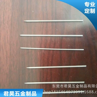 工厂来图定制不锈钢磨尖钢针加工 细针钢针折弯 刺针尖针无纺针