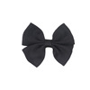 Small hair accessory, hairgrip with bow, European style, polyester, 19 colors