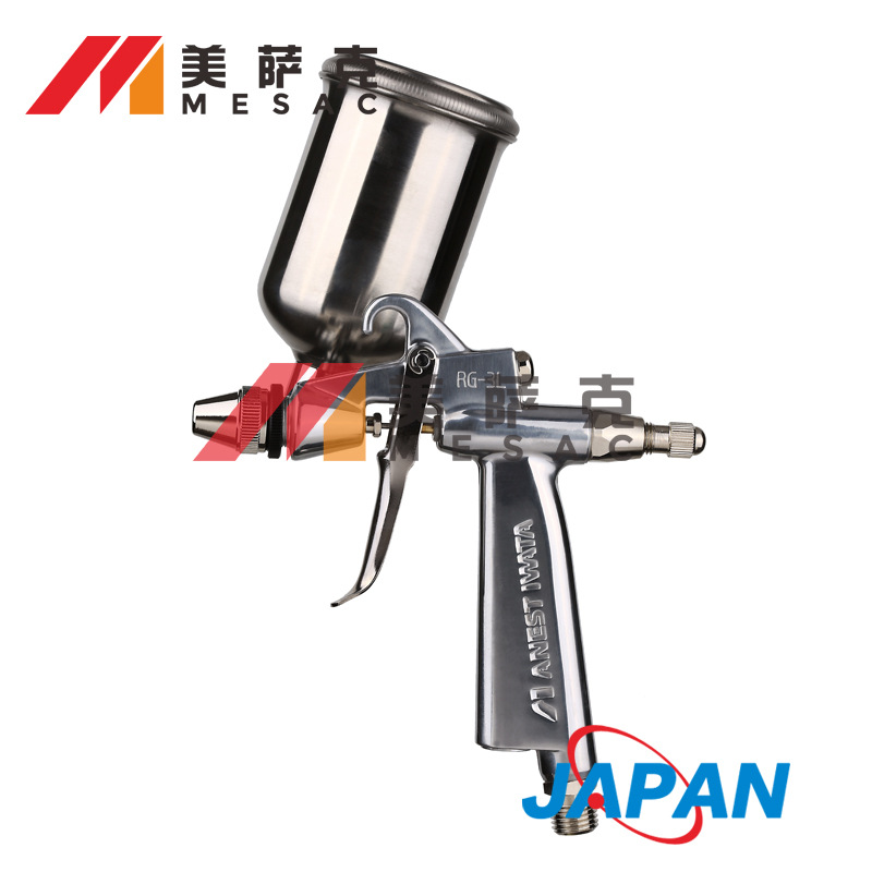 日本岩田RG-3L喷枪小花枪玩具工艺品丸吹喷枪汽车家具修补喷漆枪