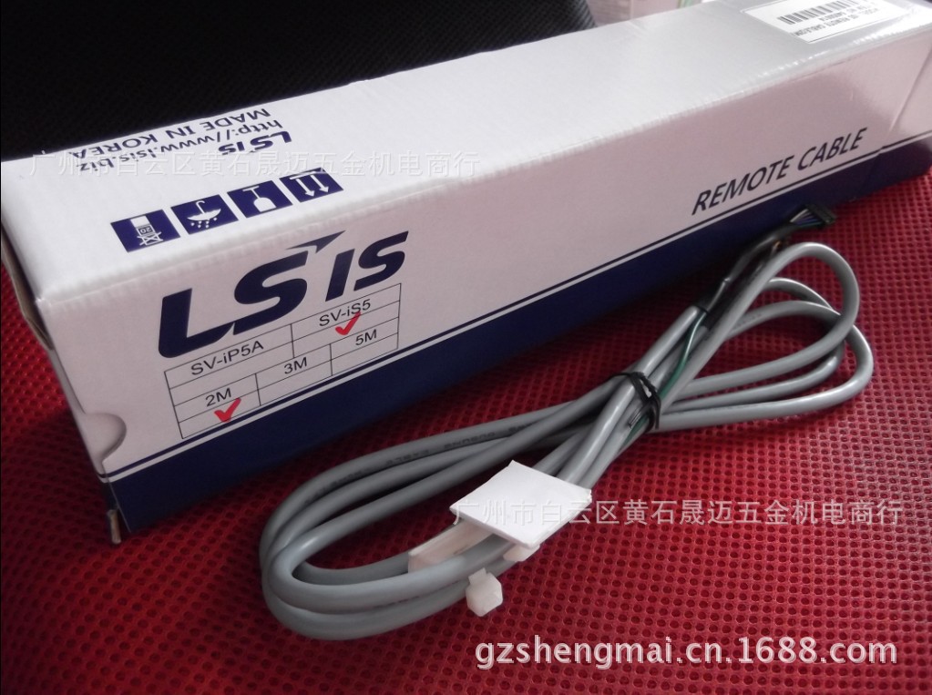 广州晟迈全新原装韩国LS(LG) 5M IG5A IGXA变频器面板延长线 配件