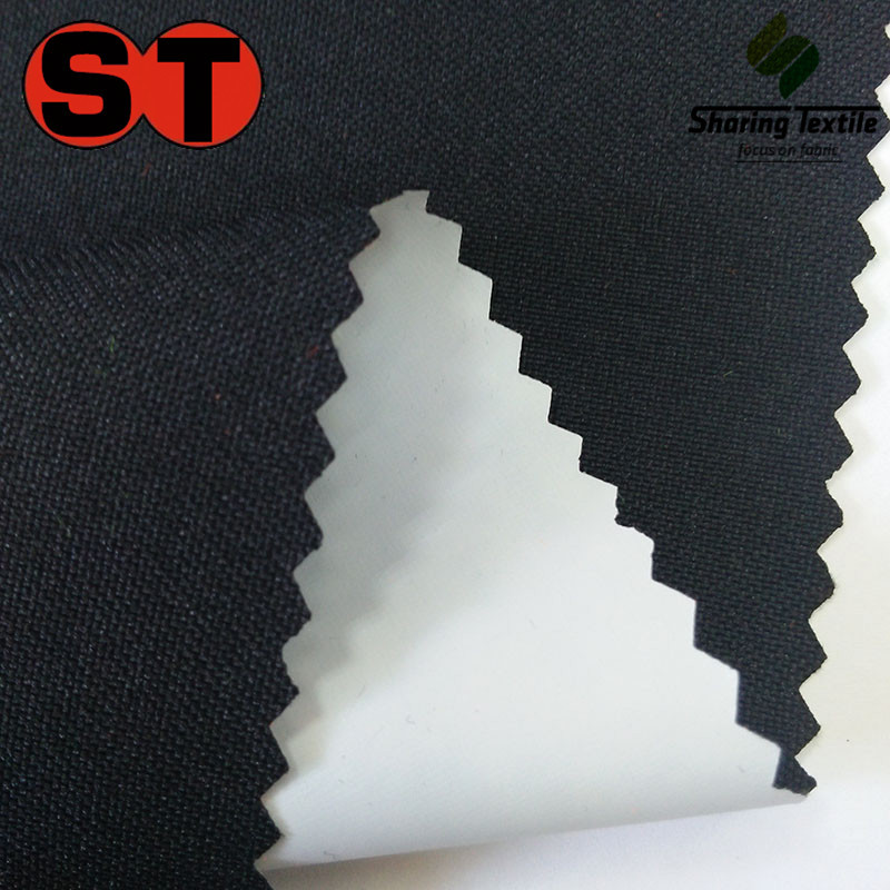 厂家直销尼丝纺、涤塔夫、桃皮绒、塔丝隆、针织布 PU白膜