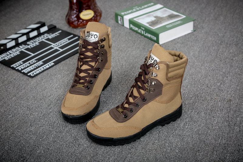 Bottes militaires en toile - porter - Ref 1397086 Image 13