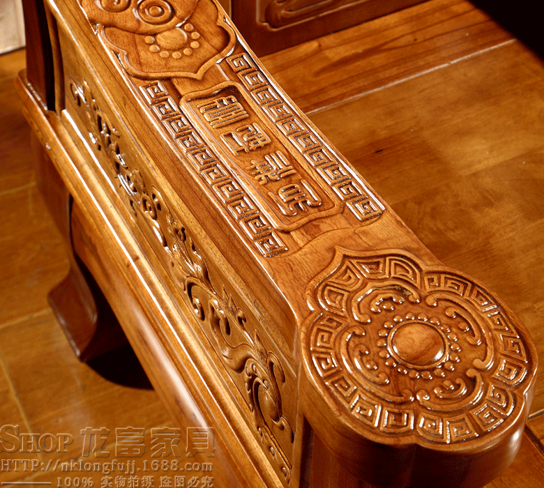 2016新款实木沙发 客厅实木组合沙发 古典实木沙发 苦楝木沙发331