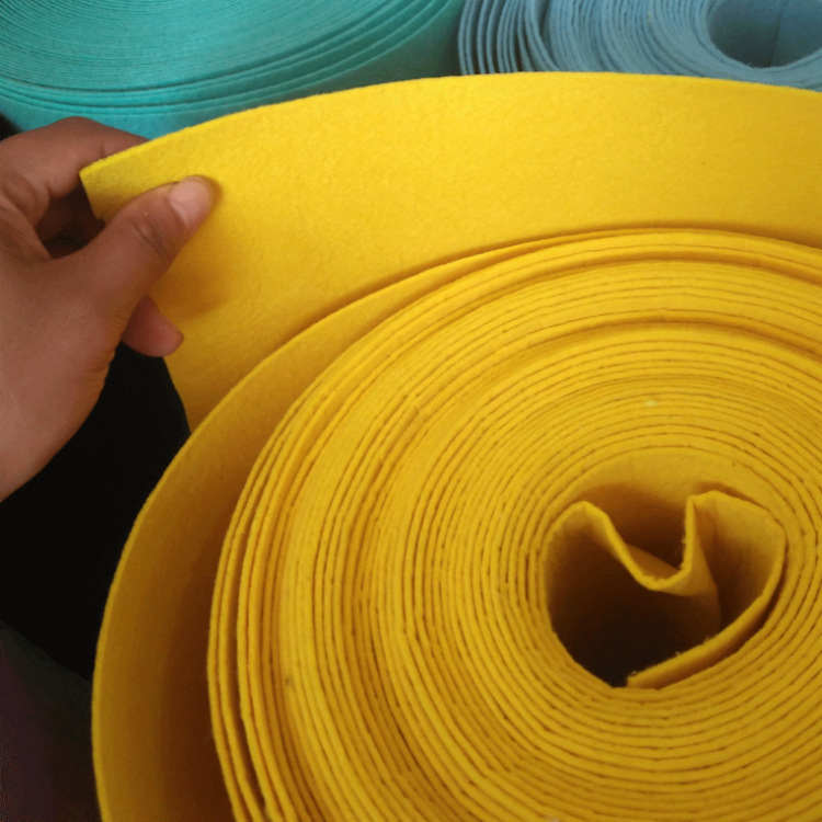 Felt cloth kindergarten 1mm-5mm color felt acupuncture non-woven fabric chemical fiber felt bag Special