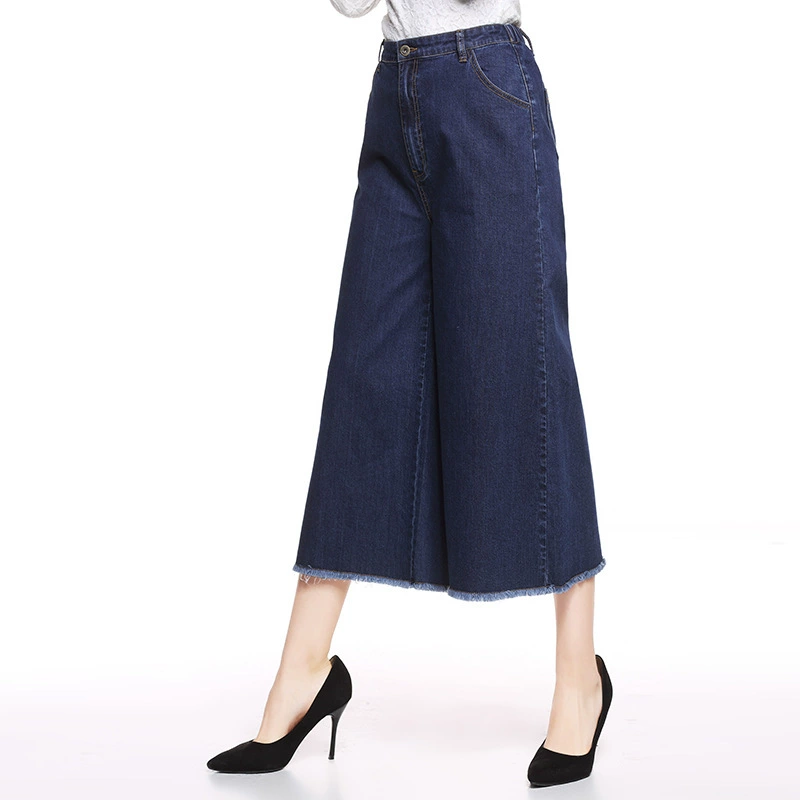 (Cross-border trading), denim extra large trousers, plus size