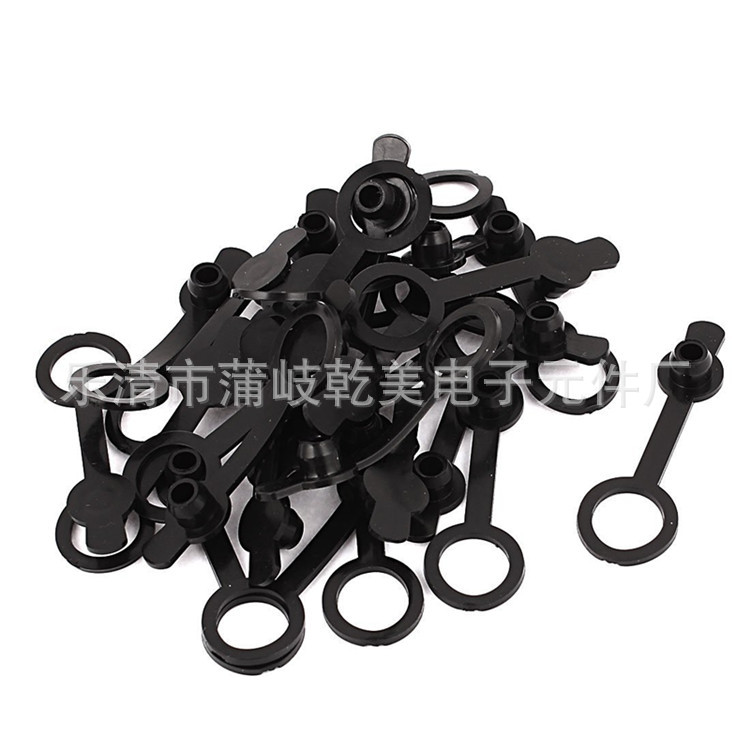 DC-022防水帽 防水罩2.1 2.5MM插座防水塞护套 DC插座防水帽